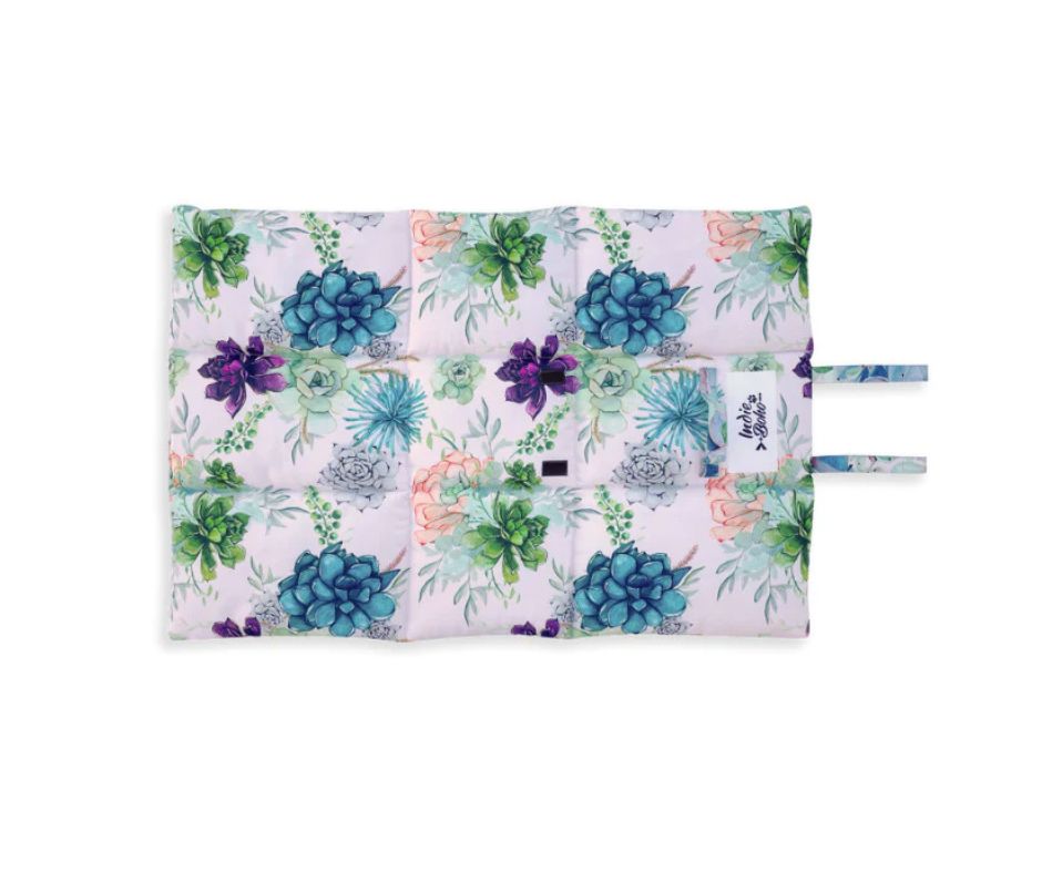 INDIEBOHO Travel Mat Regular 100x70cm Succulent Medley