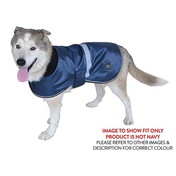 ZEEZ Dapper Dog Coat / Warm Maroon