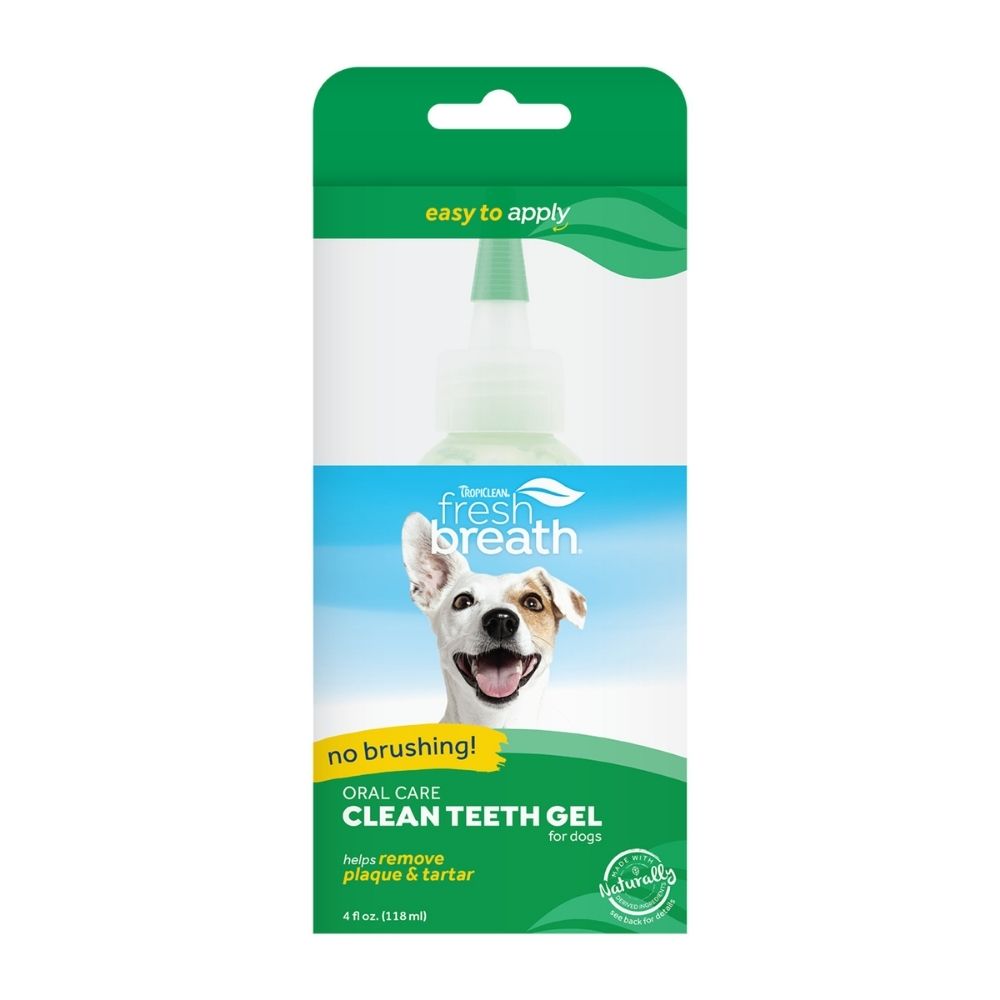 TropiClean Fresh Breath Oral Care Clean Teeth Gel 59mL