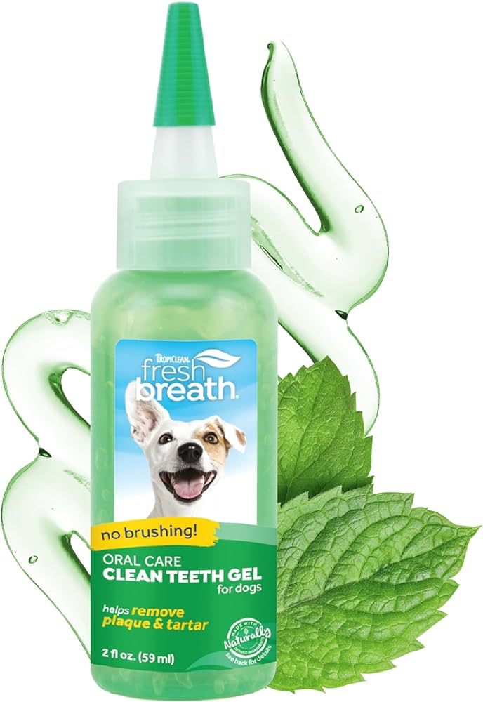 TropiClean Fresh Breath Oral Care Clean Teeth Gel 59mL