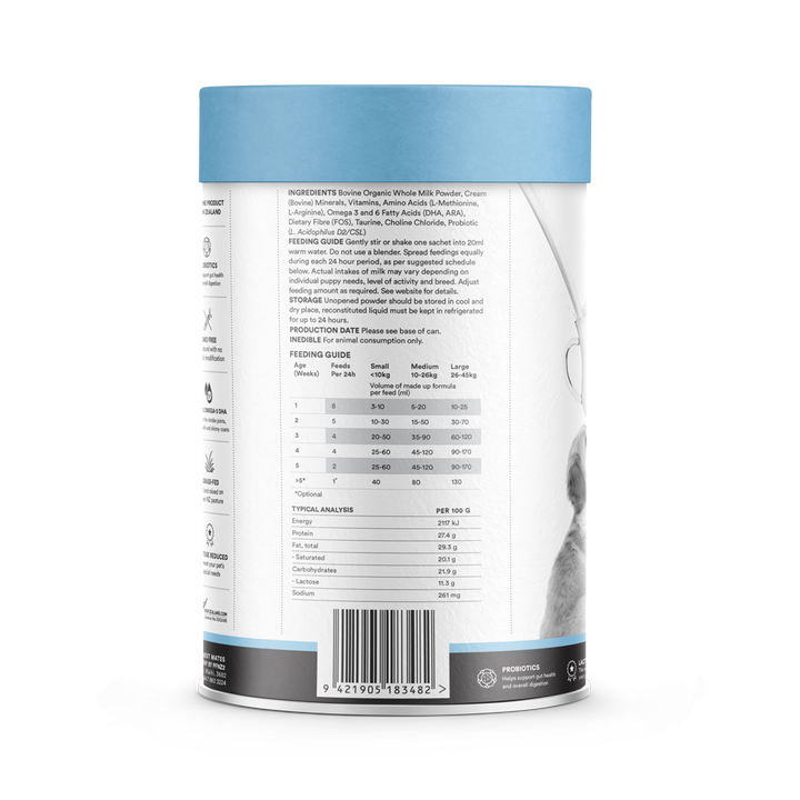 TU MEKE FRIEND Puppy Milk Replacement Powder