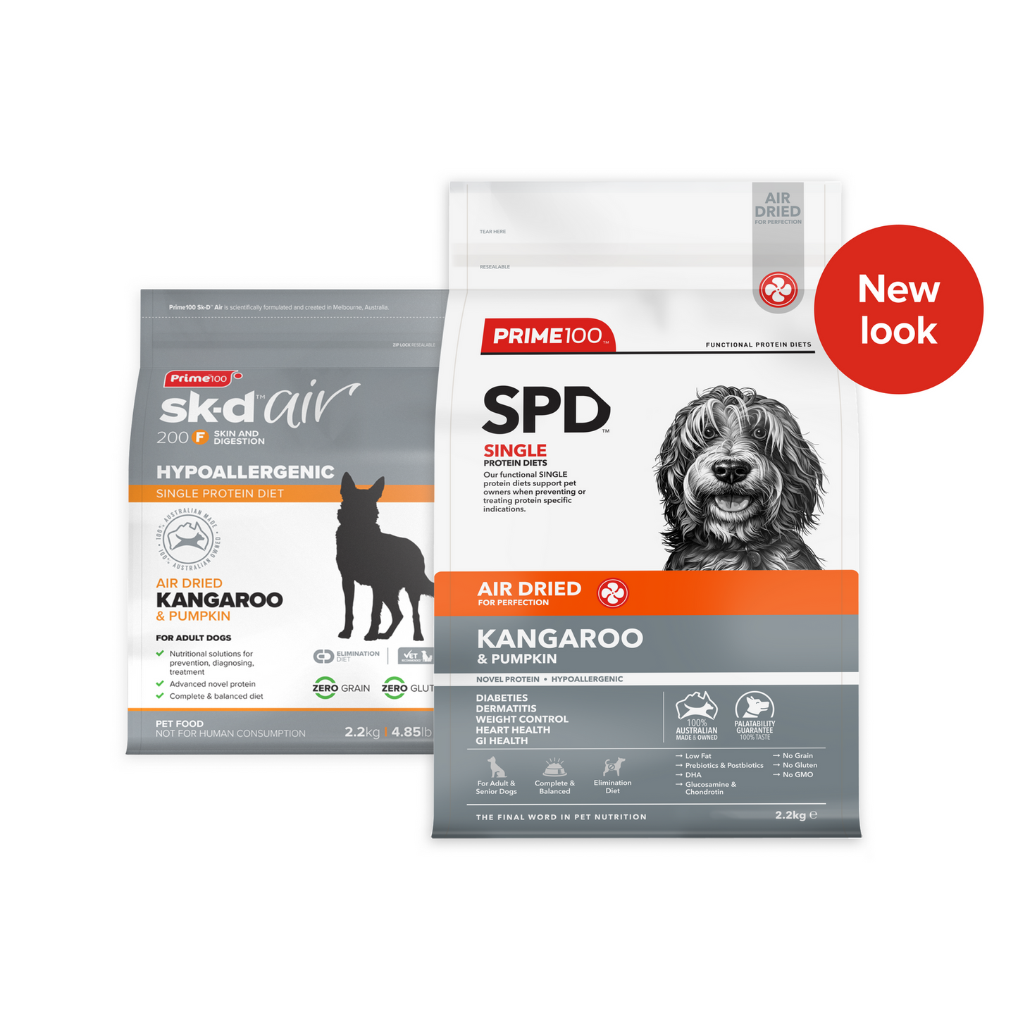 PRIME100 SPD™ Air Dried Kangaroo & Pumpkin