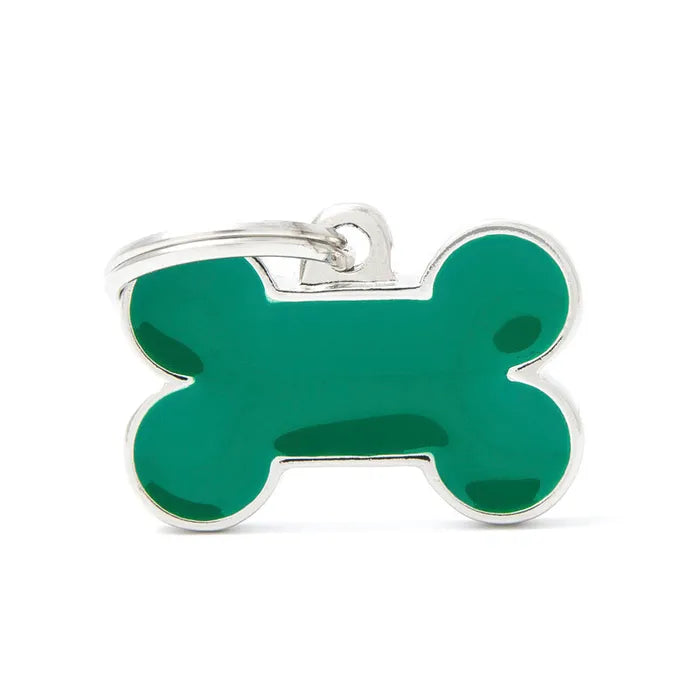 MyFamily Dog ID Tag / Basic Handmade Bone