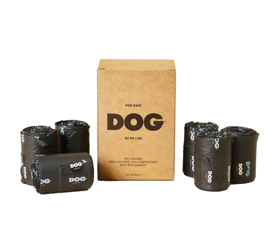 DOG by Dr Lisa Poo Bags