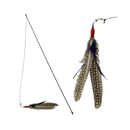 GO CAT Da Bird Original Swivel Cat Feather Teaser
