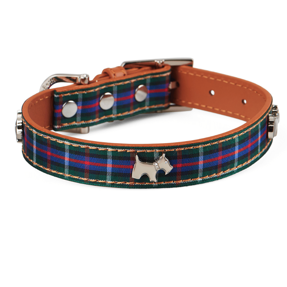 HAMISH MCBETH Highland Tartan Dog Collar