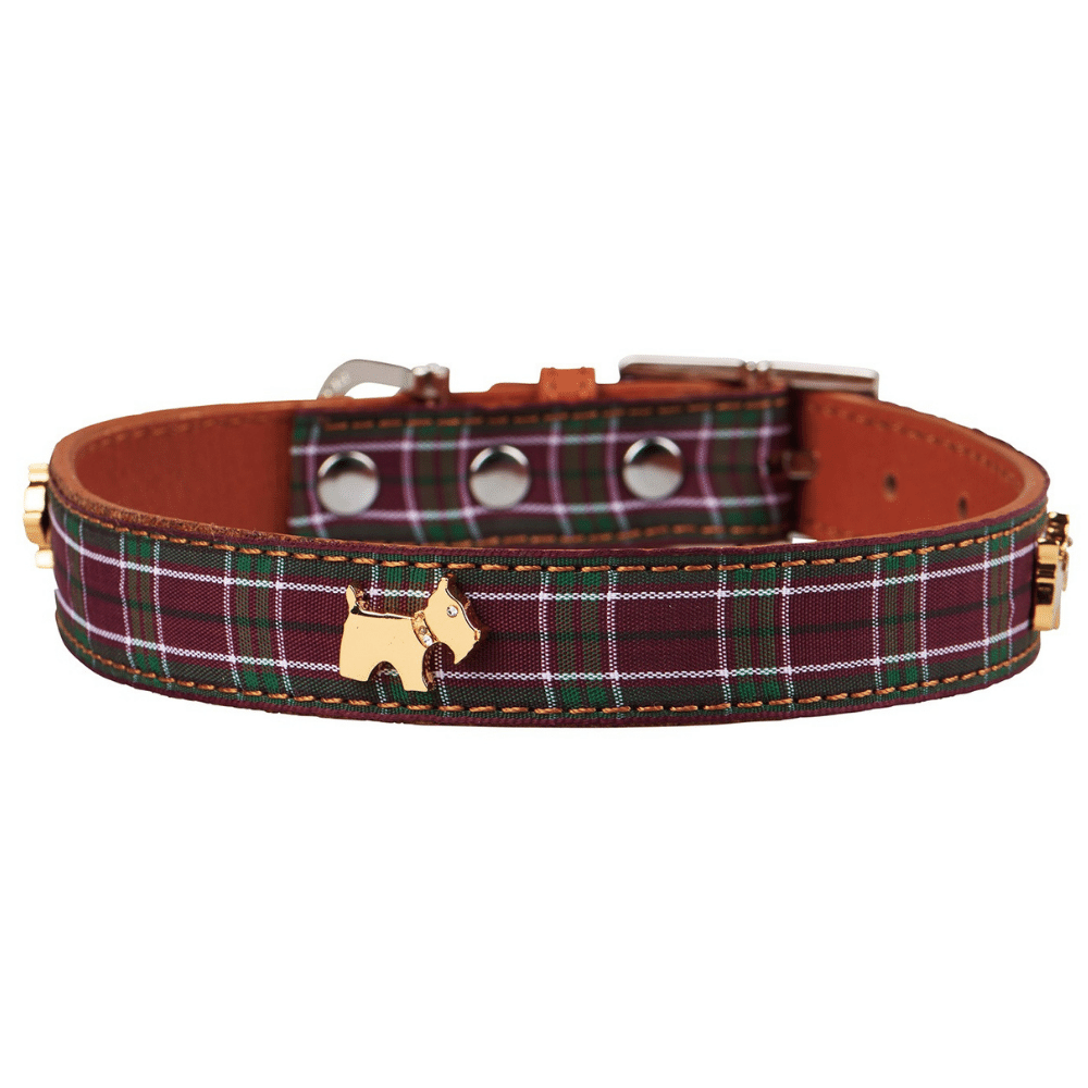 HAMISH MCBETH Highland Tartan Dog Collar