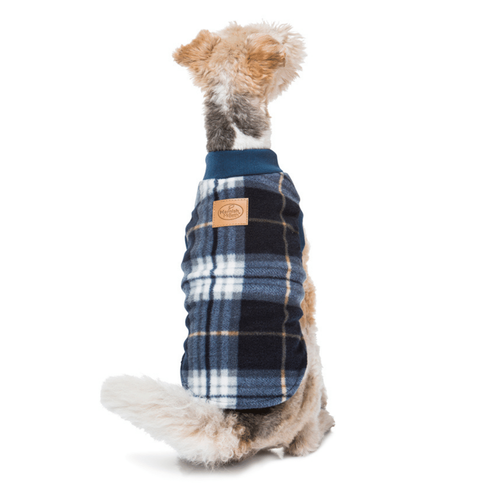 HAMISH MCBETH Blue Tartan Dog Pyjamas