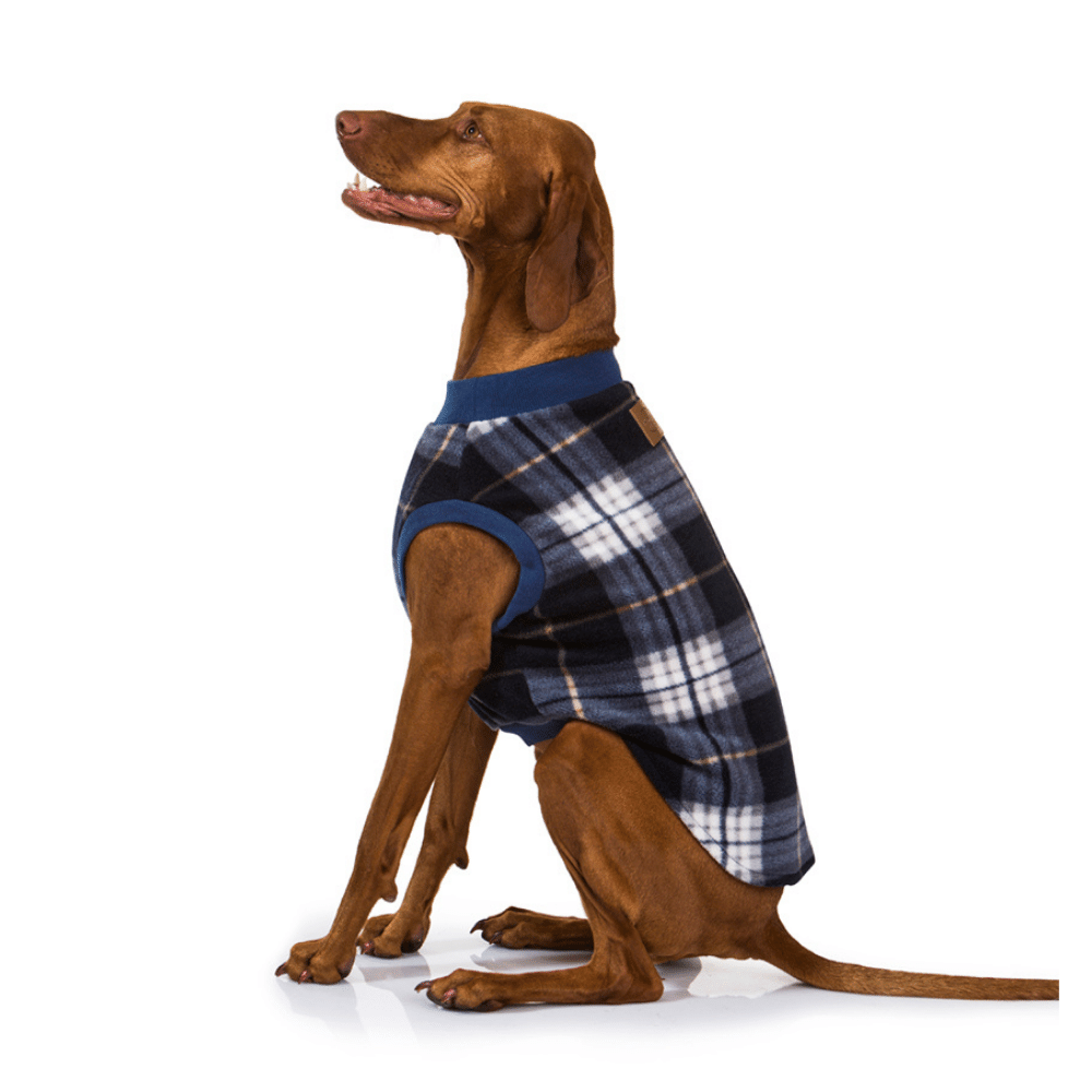 HAMISH MCBETH Blue Tartan Dog Pyjamas