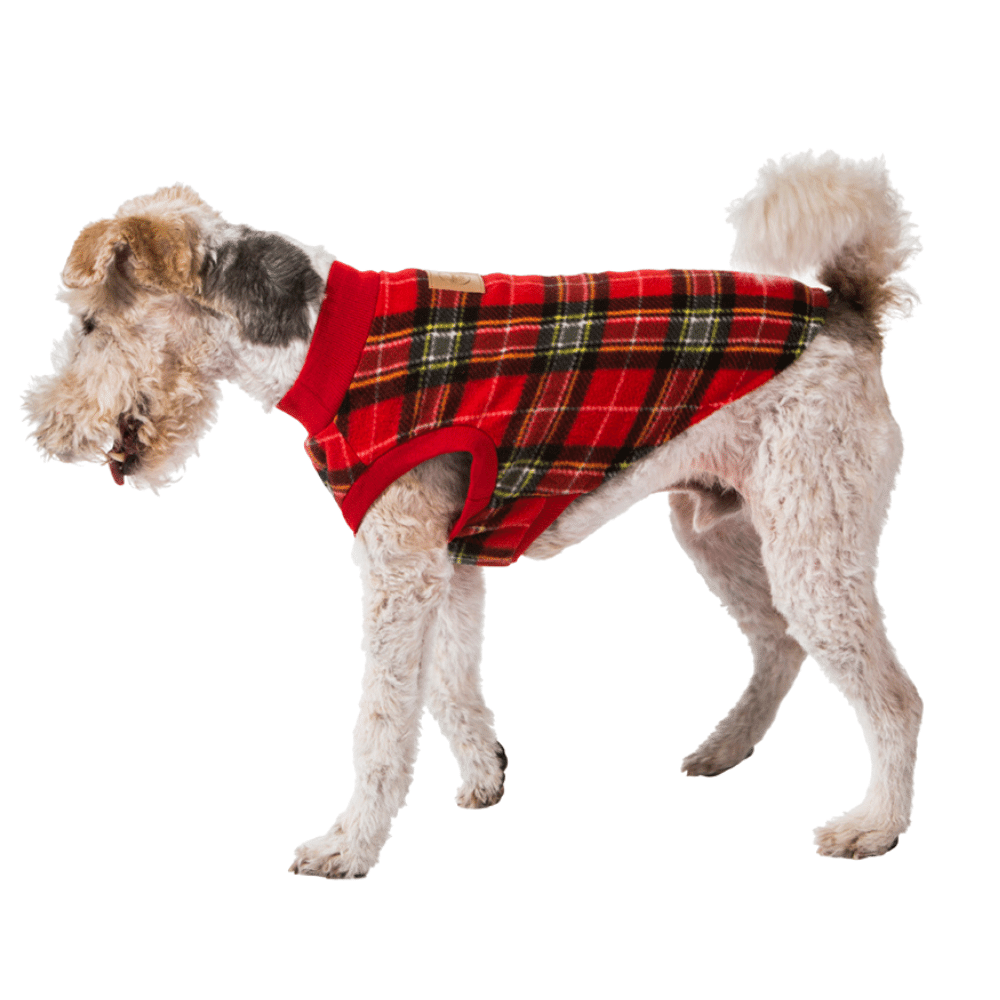 HAMISH MCBETH Red Tartan Dog Pyjamas