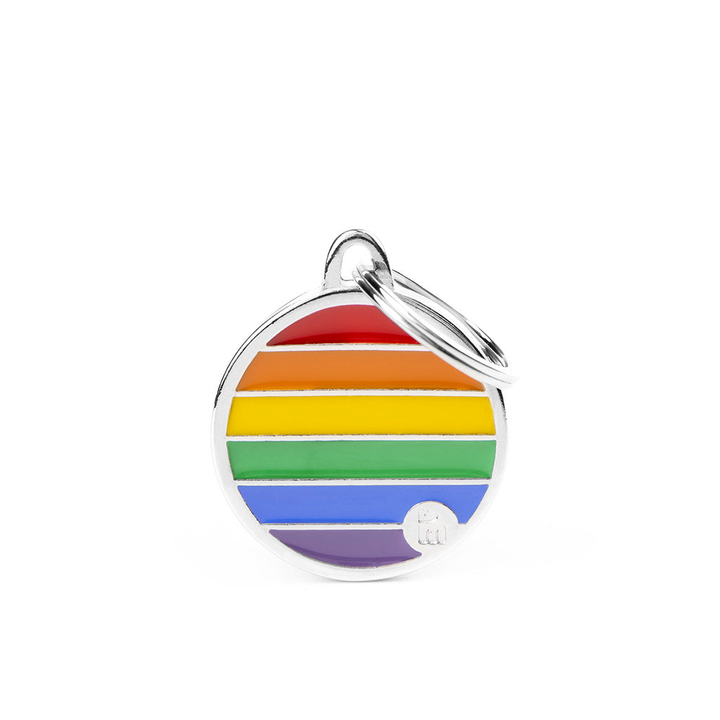 MyFamily Dog ID Tag / Rainbow Collection