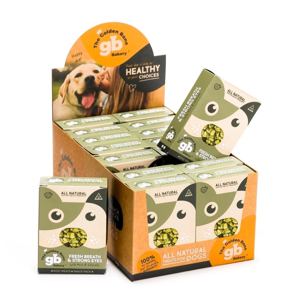 THE GOLDEN BONE BAKERY Snack Packs 40g