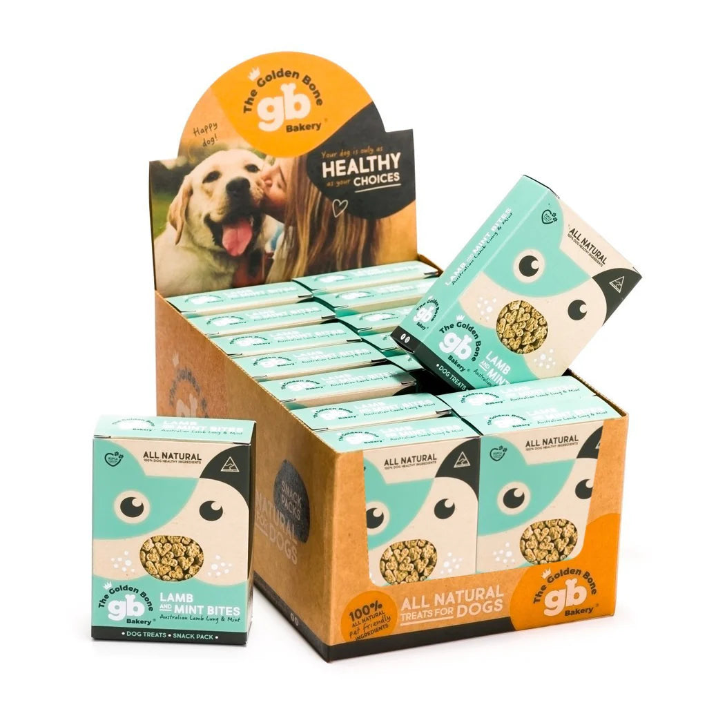 THE GOLDEN BONE BAKERY Snack Packs 40g