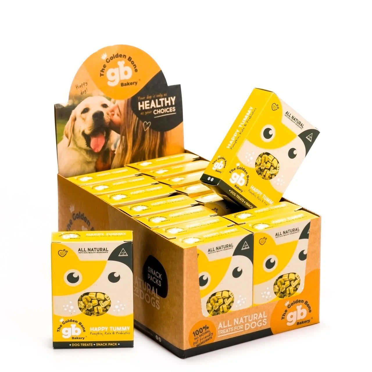 THE GOLDEN BONE BAKERY Snack Packs 40g