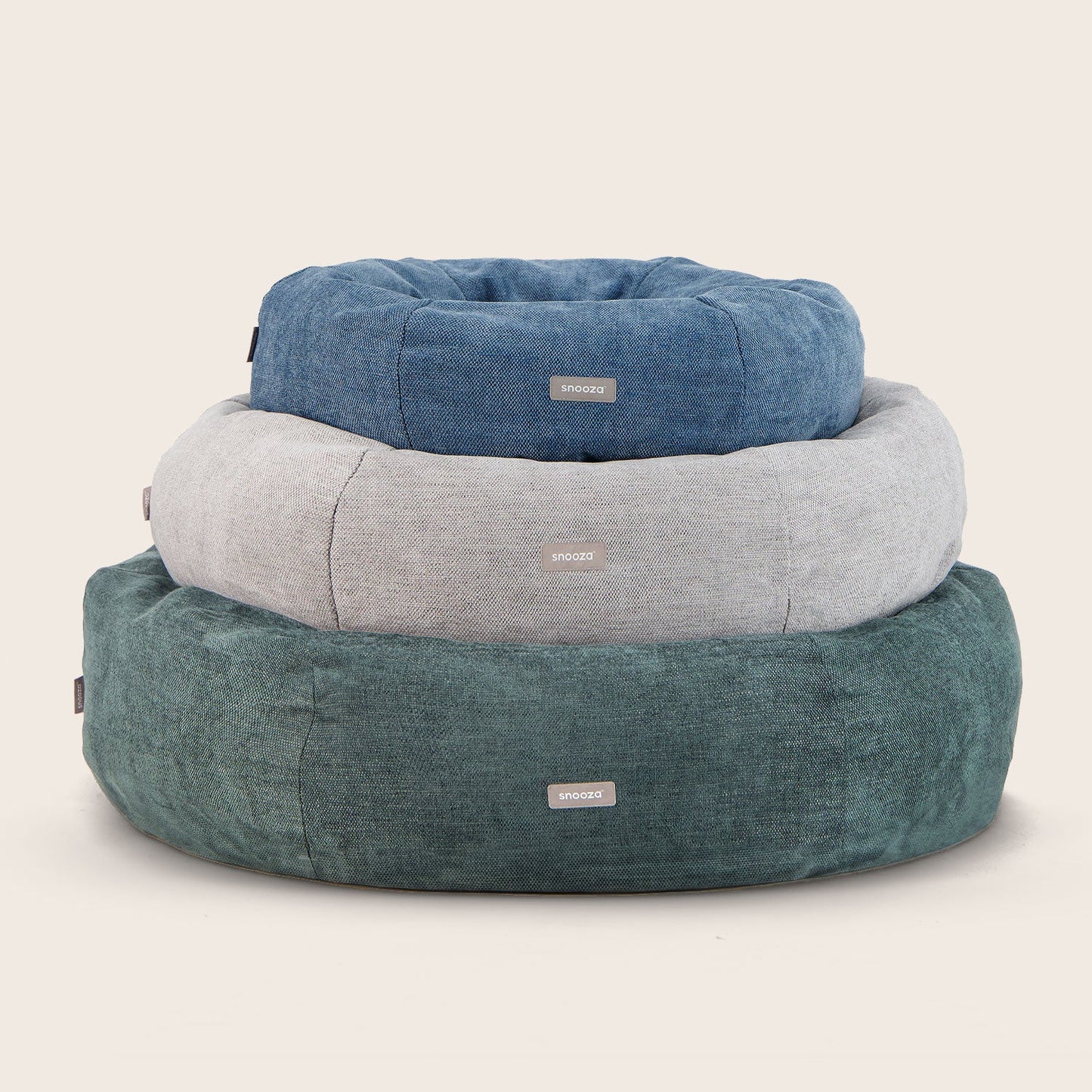 Snooza Panelled Cuddler Dog Bed