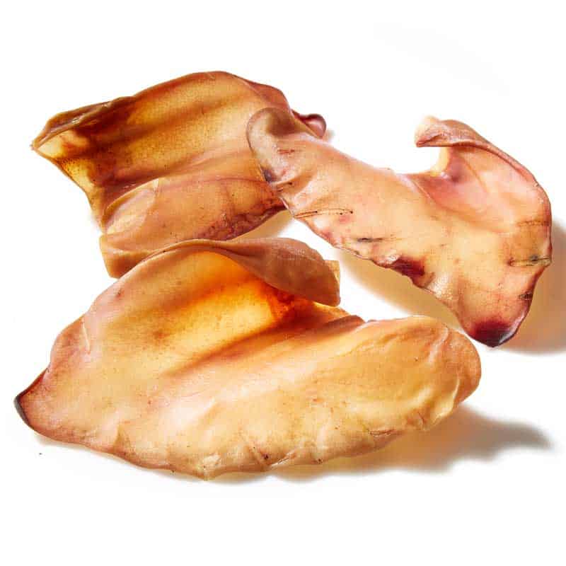 CLEAR DOG TREATS Pigs Ears 5pk