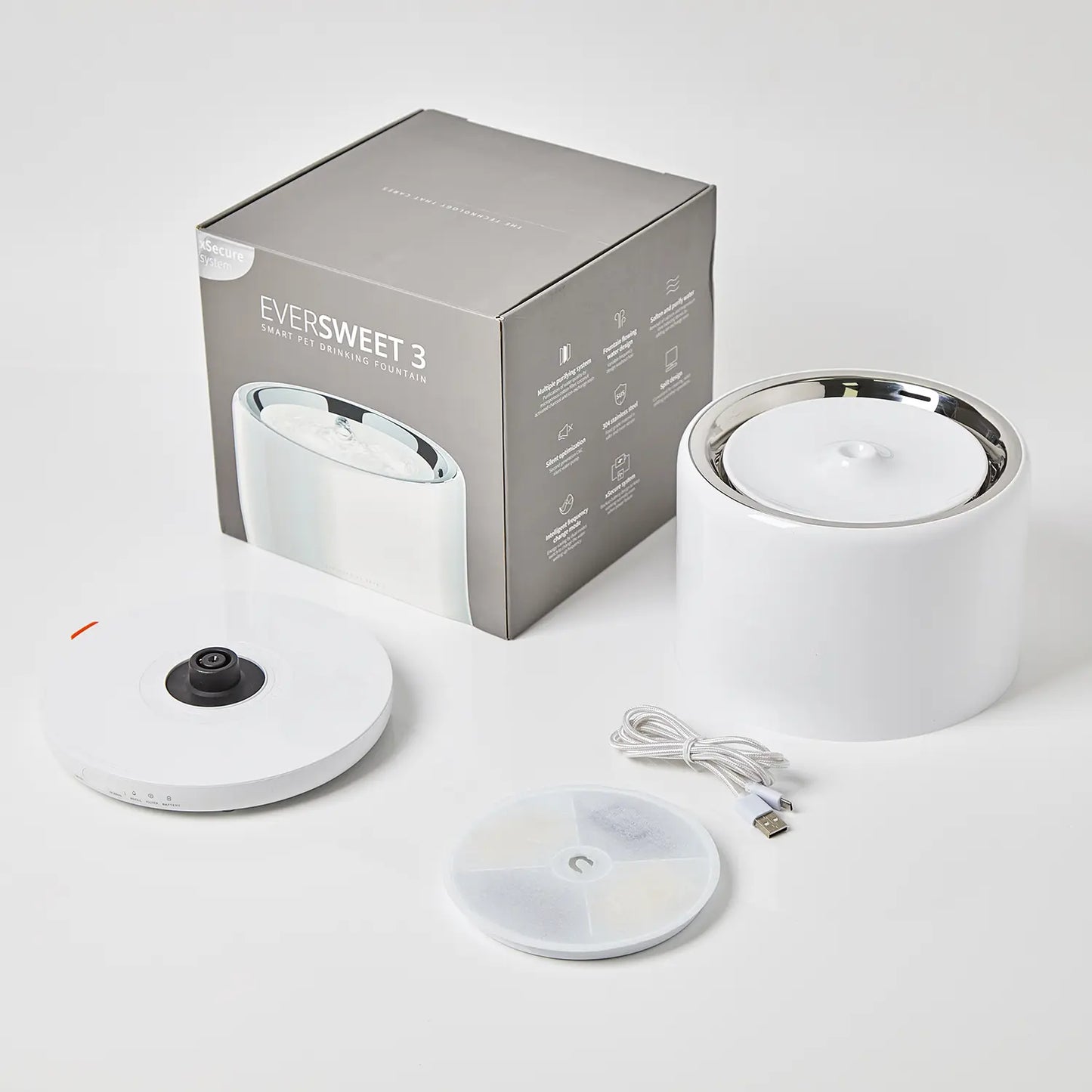 PETKIT EVERSWEET 3- Smart Pet Drinking Fountain – 1.35L