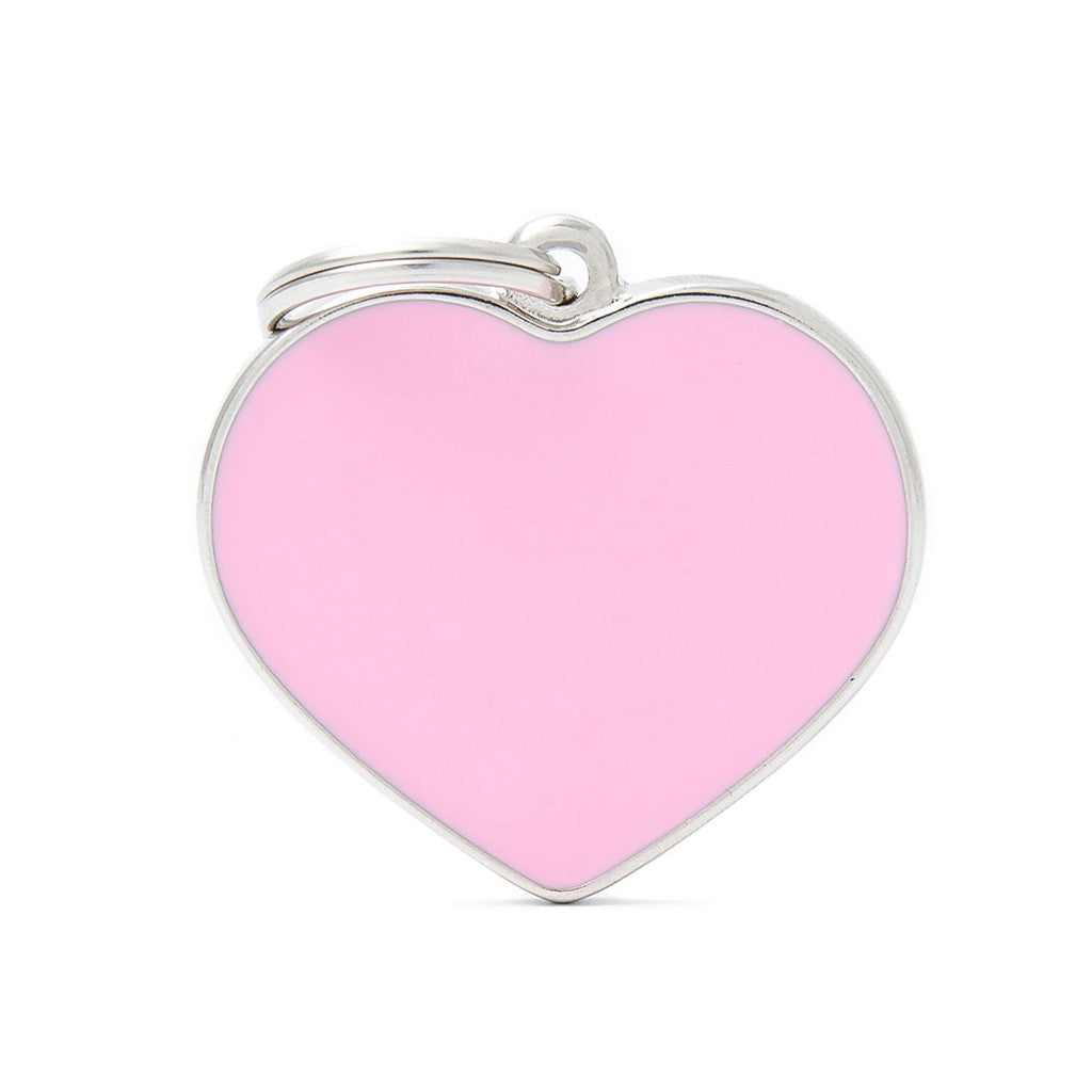 MyFamily Dog ID Tag / Basic Handmade Heart