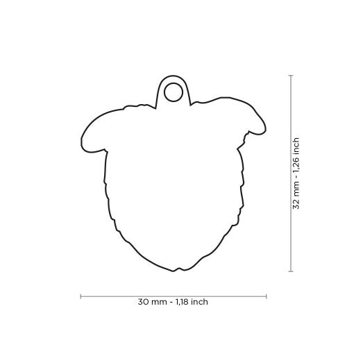 MyFamily Dog ID Tag / Border Collie