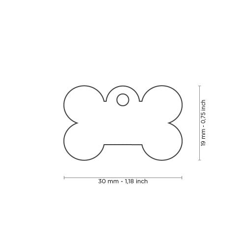 MyFamily Dog ID Tag / Basic Bone