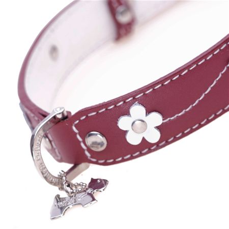 HAMISH MCBETH Lucy Leather Dog Collar