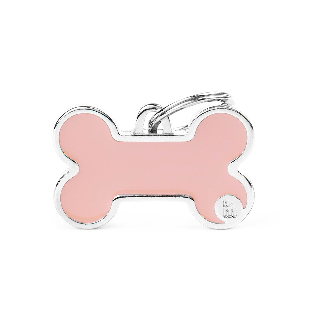 MyFamily Dog ID Tag / Basic Handmade Bone