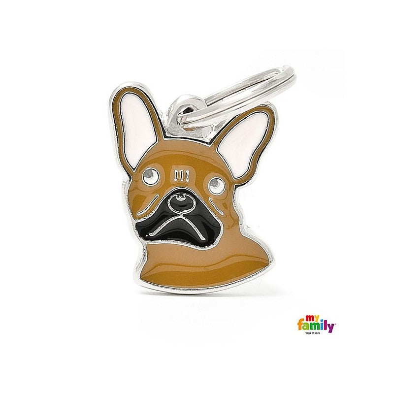 MyFamily Dog ID Tag / French Bulldog