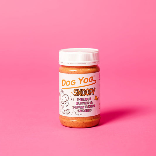 DOG YOG x SNOOPY Peanut Butter & Super Berry Spread 375g