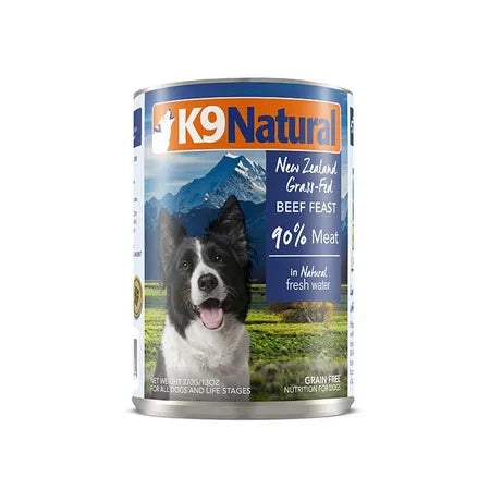 K9 Natural Beef Feast Can