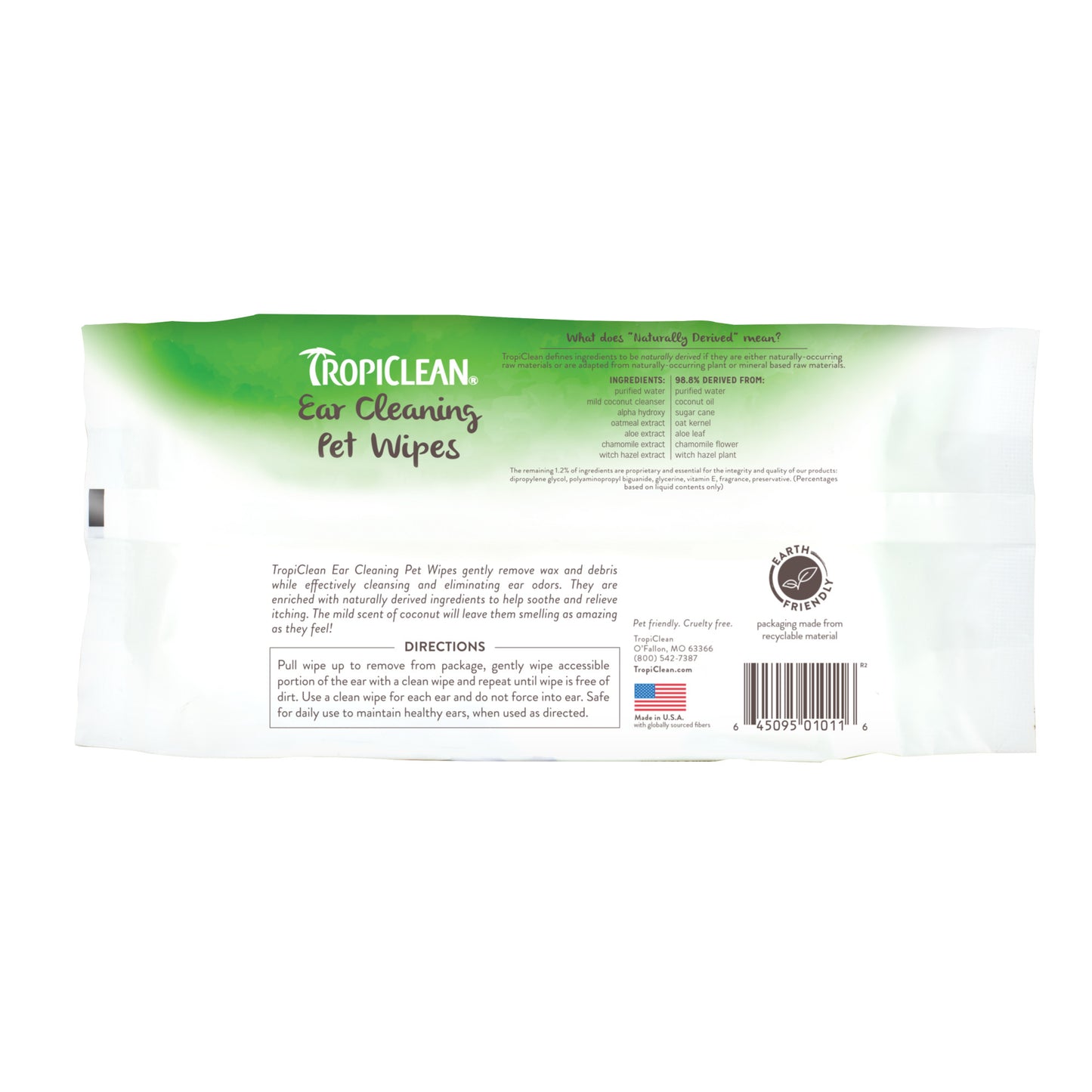 Tropiclean Deep Cleaning Wipes 100ct