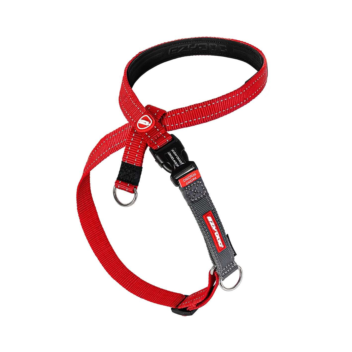 EzyDog Cross Check Training Harness Red