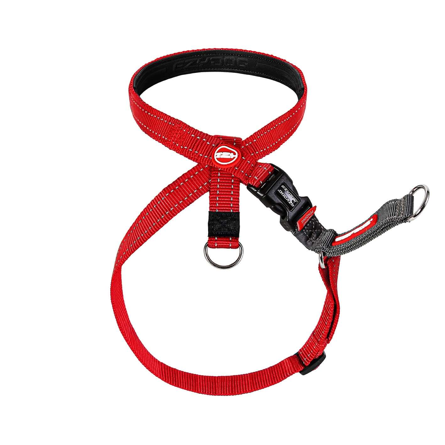 EzyDog Cross Check Training Harness Red