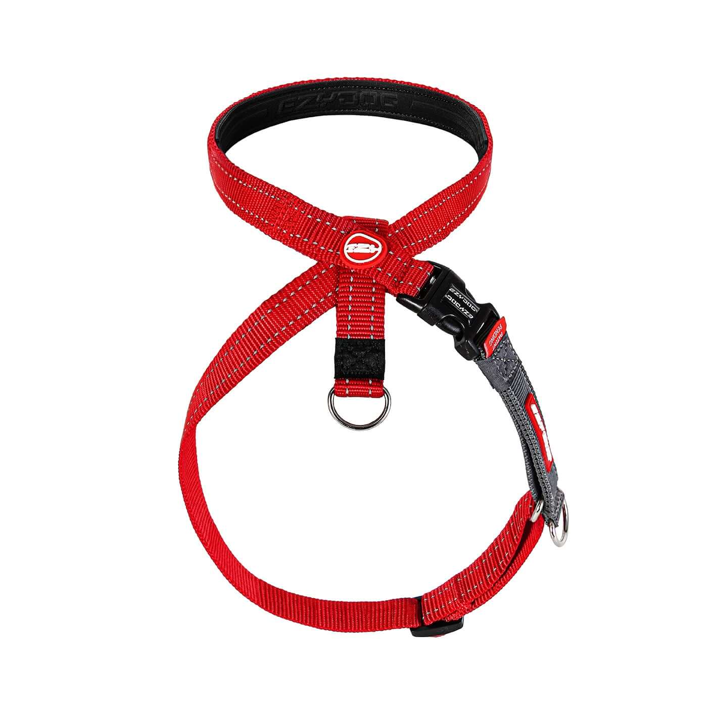EzyDog Cross Check Training Harness Red
