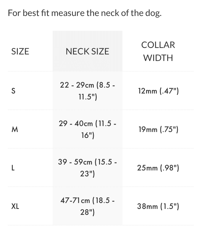 EzyDog Collar Double UP