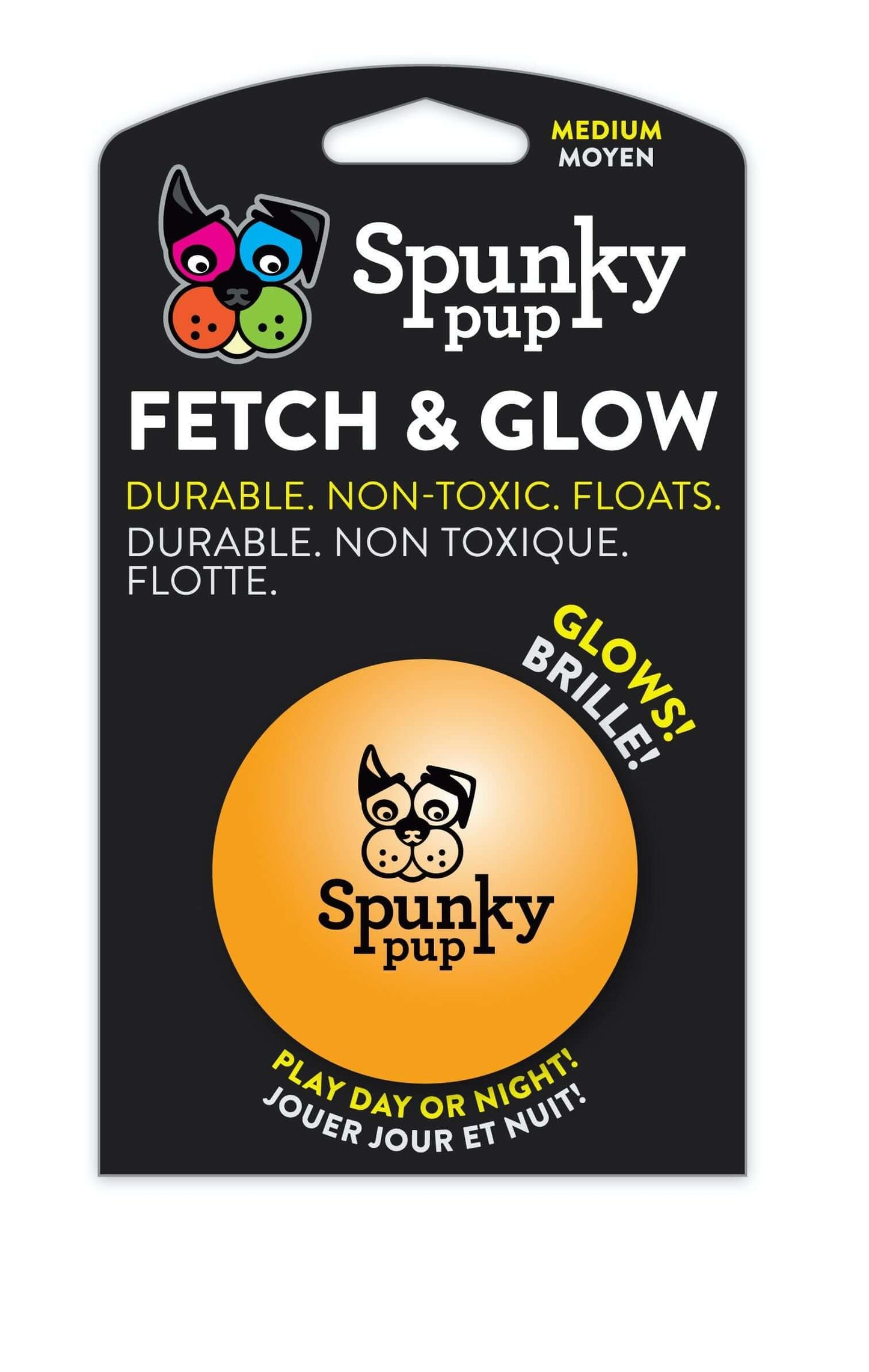Spunky Pup Fetch and Glow Ball
