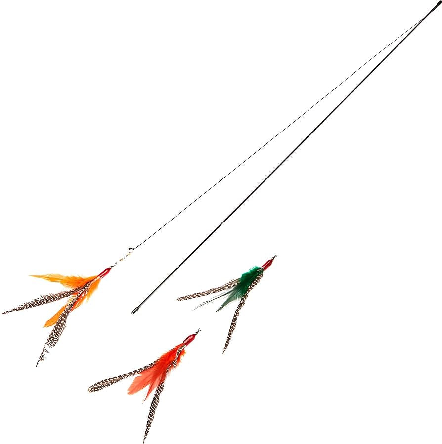 GO CAT Da Bird Original Swivel Cat Feather Teaser