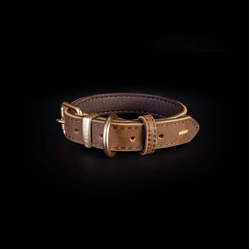 Ezydog Collar Oxford Brown