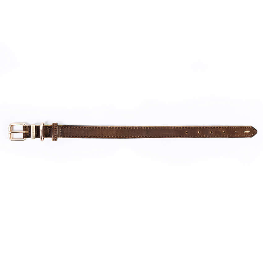Ezydog Collar Oxford Brown