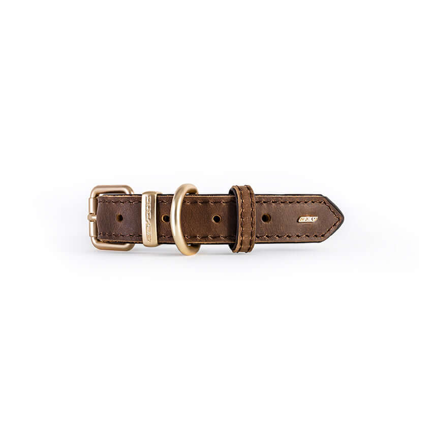 Ezydog Collar Oxford Brown