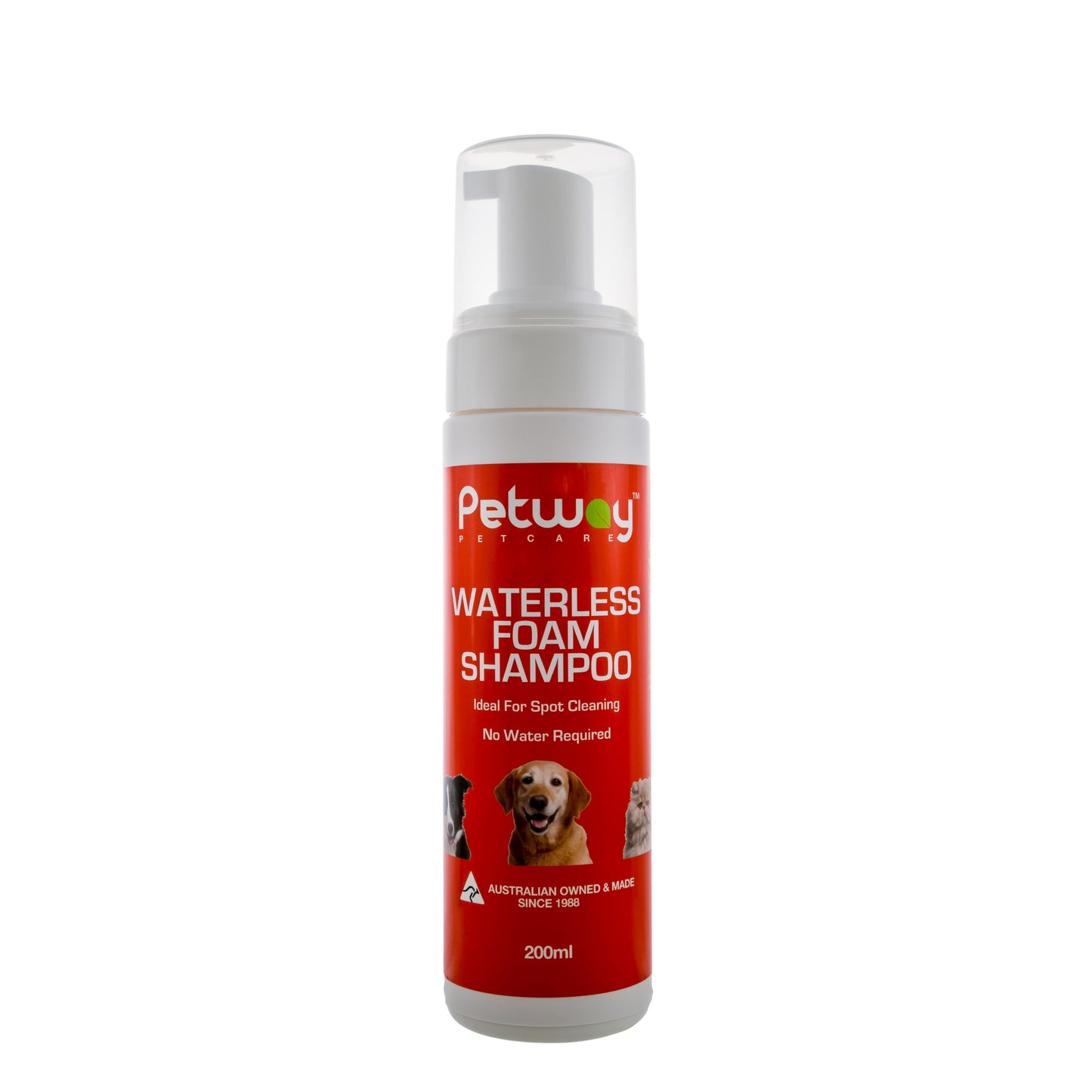 WATERLESS FOAM SHAMPOO