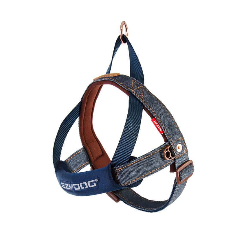 EZYDOG Harness QuickFit Denim