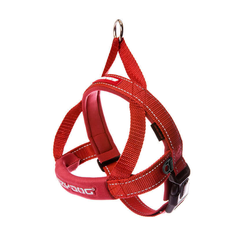 EZYDOG Harness QuickFit Red