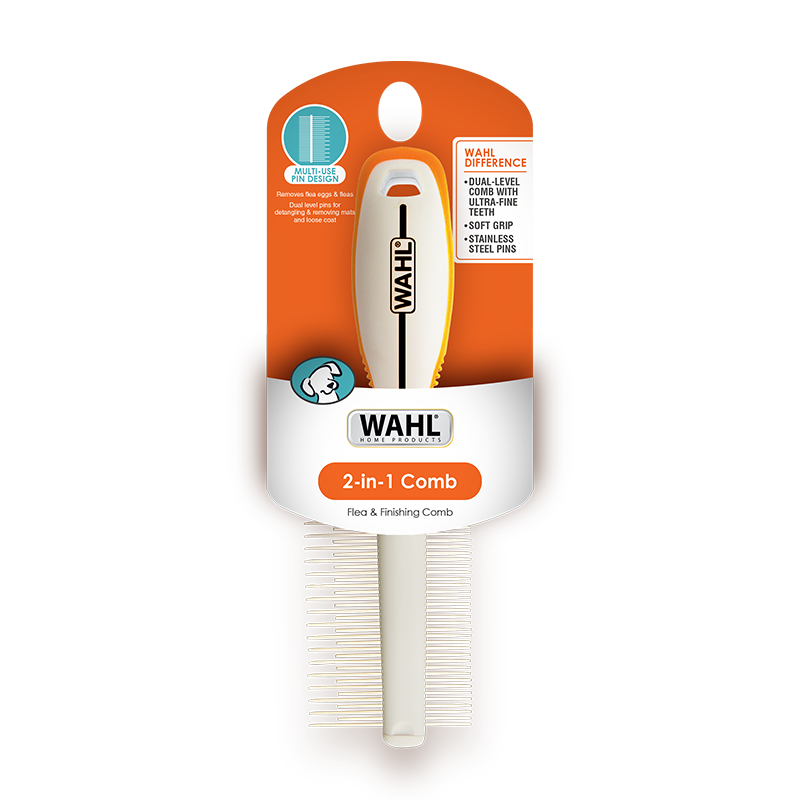 WAHL 2-in-1 Flea & Finishing Comb