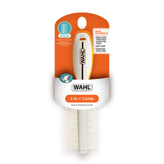 WAHL 2-in-1 Flea & Finishing Comb