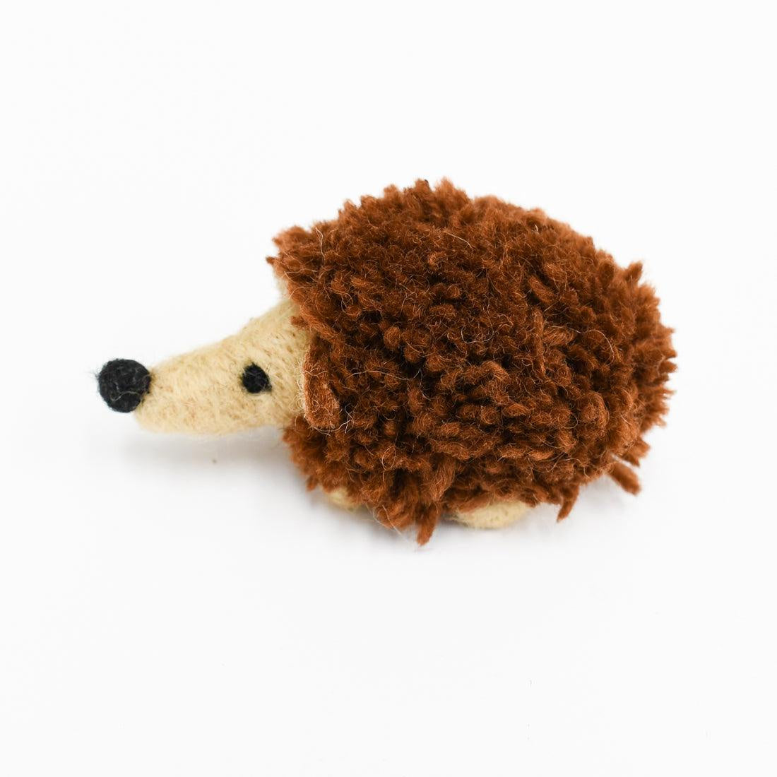 TARA TREASURES Felt Cat Toy Hedgehog