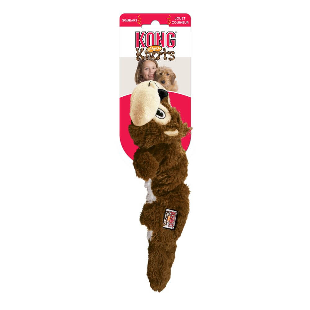 KONG Scrunch Squirrel