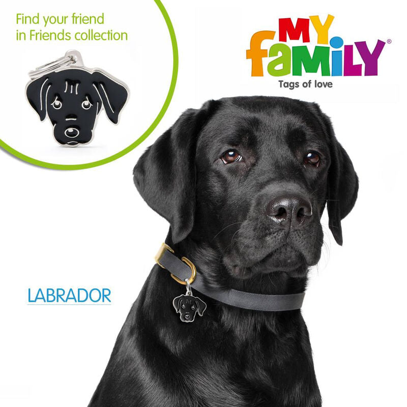 MyFamily Dog ID Tag / Labrador