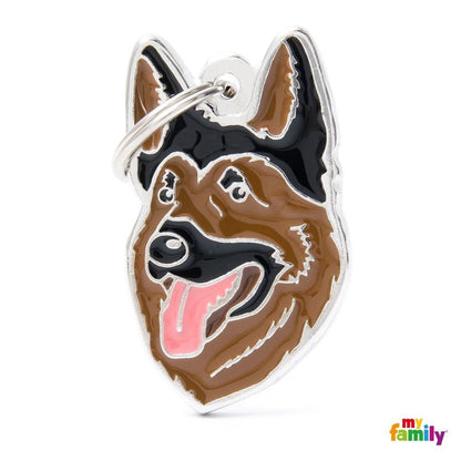 MyFamily Dog ID Tag / German Shepherd