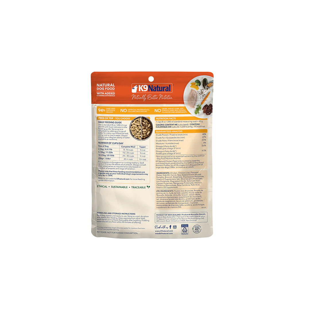 K9 Natural Chicken Feast