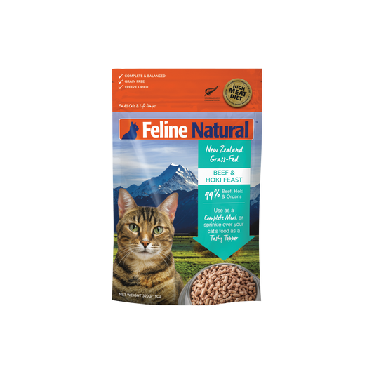 Feline Natural Beef & Hoki Feast Freeze-Dried Cat Food